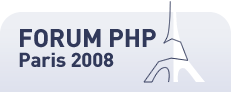 Logo du Forum PHP 2008 de l'AFUP